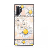 Personalized Dog Lover Daisy Background Phonecase NQDT2705