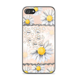 Personalized Dog Lover Daisy Background Phonecase NQDT2705