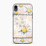 Personalized Dog Lover Daisy Background Phonecase NQDT2705