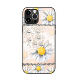 Personalized Dog Lover Daisy Background Phonecase NQDT2705