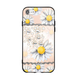Personalized Dog Lover Daisy Background Phonecase NQDT2705