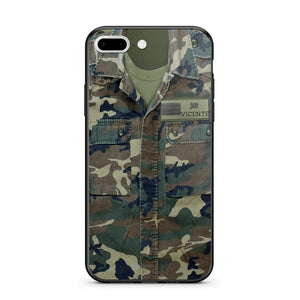 Personalized Spanish Soldier Phone Case Camo Printed 22JUN-DT01