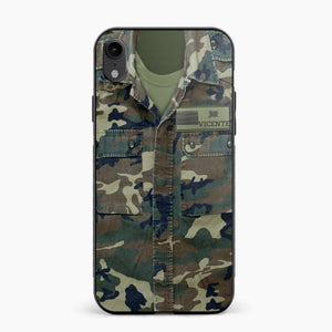 Personalized Spanish Soldier Phone Case Camo Printed 22JUN-DT01