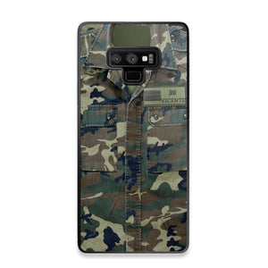 Personalized Spanish Soldier Phone Case Camo Printed 22JUN-DT01