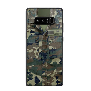 Personalized Spanish Soldier Phone Case Camo Printed 22JUN-DT01
