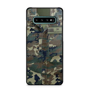 Personalized Spanish Soldier Phone Case Camo Printed 22JUN-DT01