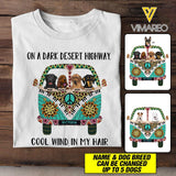 Personalized Dog Lover Tshirt Printed 22JUL-HC02