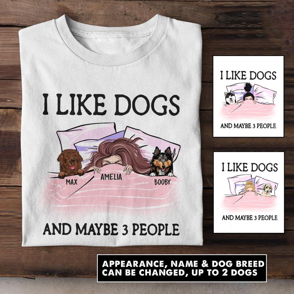 Personalized Dog Lover Tshirt Printed NQHC0106