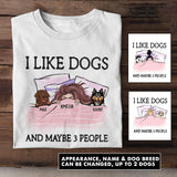 Personalized Dog Lover Tshirt Printed NQHC0106