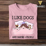 Personalized Dog Lover Tshirt Printed NQHC0106