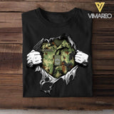 Personalized Serbia Soldier Tshirt Printed 22JUL-DT03