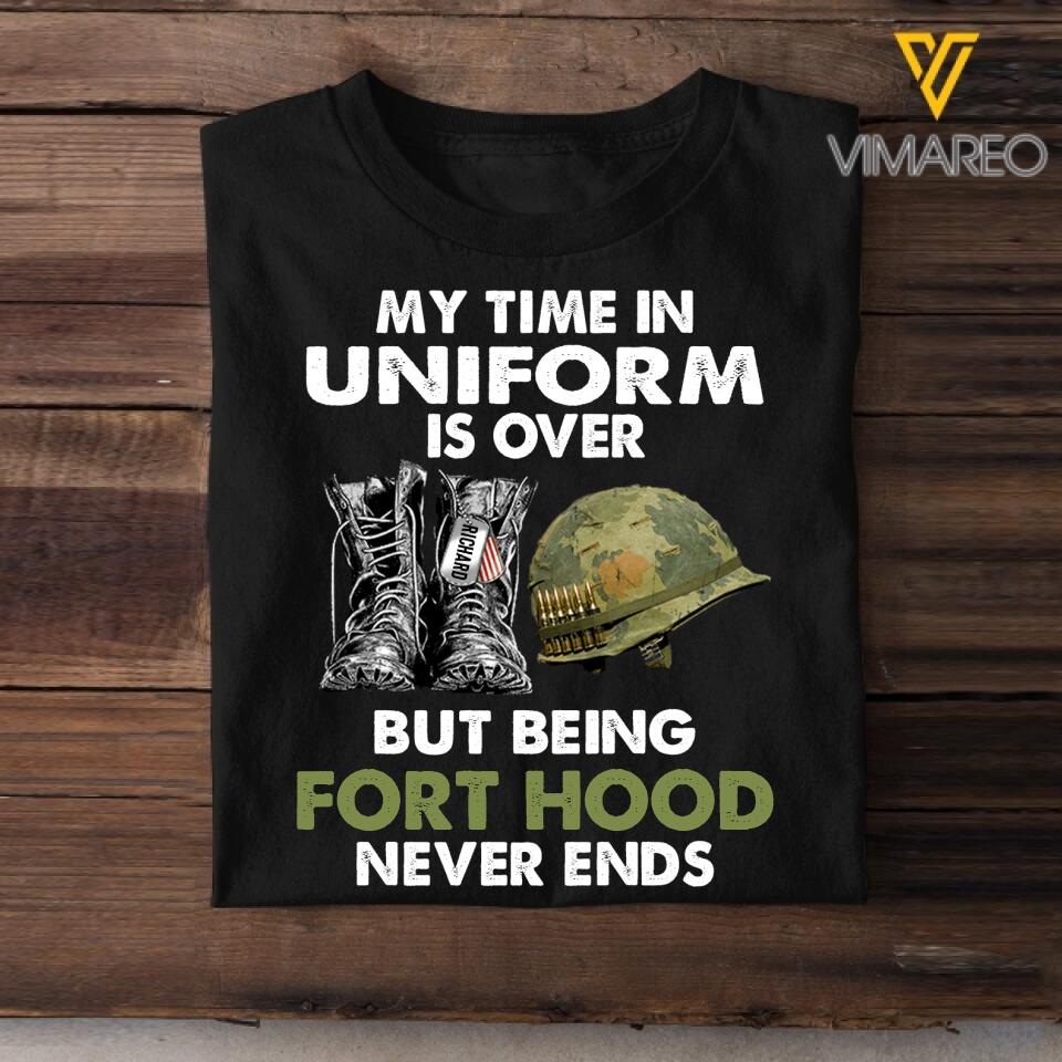 Personalized U.S Military Tshirt Printed SEP-MA14