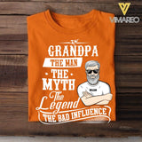 Personalized Feuerwehr Papa Wie-ein Normaler Papa Nur Tshirt Printed 22APR-HC15