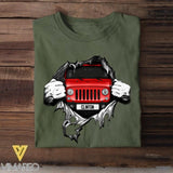 Personalized Jeep  Tshirt Printed 22MAY-DT24