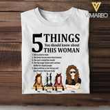 Personalized 5 Things You Should Know About This Horse Mom Tshirt NQDT0206