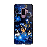 Personalized Dog Butterfly Background Phonecase NQHC0206