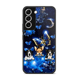 Personalized Dog Butterfly Background Phonecase NQHC0206