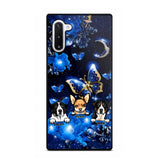 Personalized Dog Butterfly Background Phonecase NQHC0206