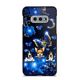 Personalized Dog Butterfly Background Phonecase NQHC0206