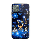 Personalized Dog Butterfly Background Phonecase NQHC0206