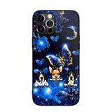 Personalized Dog Butterfly Background Phonecase NQHC0206