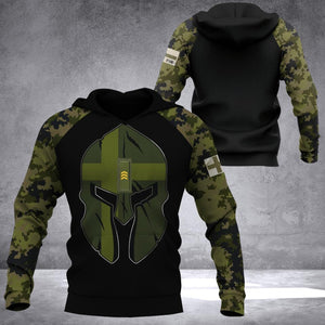 Personalized Finnish Army Camo Tshirt or Hoodie 3D Printed QTDT0606
