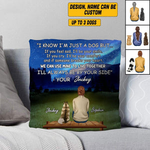 Personalized Dogs Costome Pillow Printed