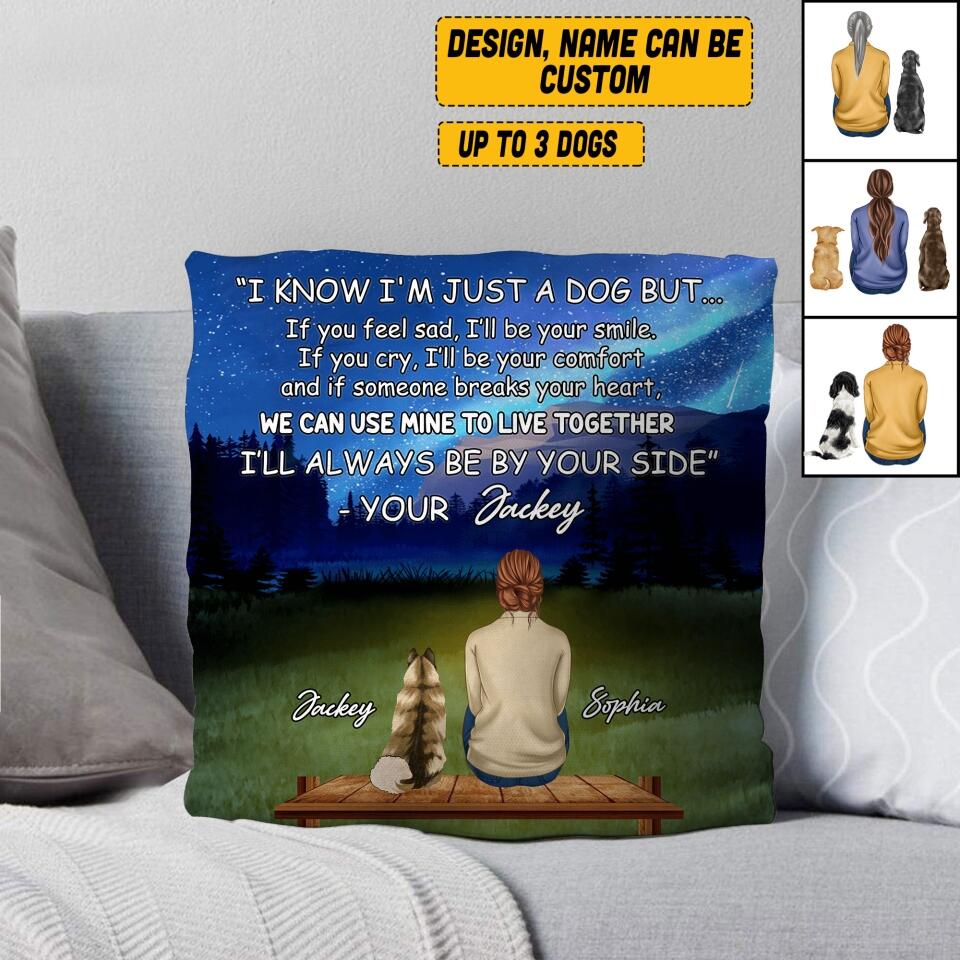 Personalized Dogs Costome Pillow Printed