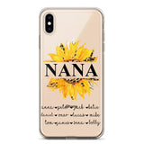 Personalized Auntie Transparent Silicone Phonecase Printed 22JUL-DT07