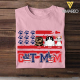 Personalized Cat Mom Tshirt Printed QTVQ0806