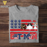 Personalized Cat Mom Tshirt Printed QTVQ0806
