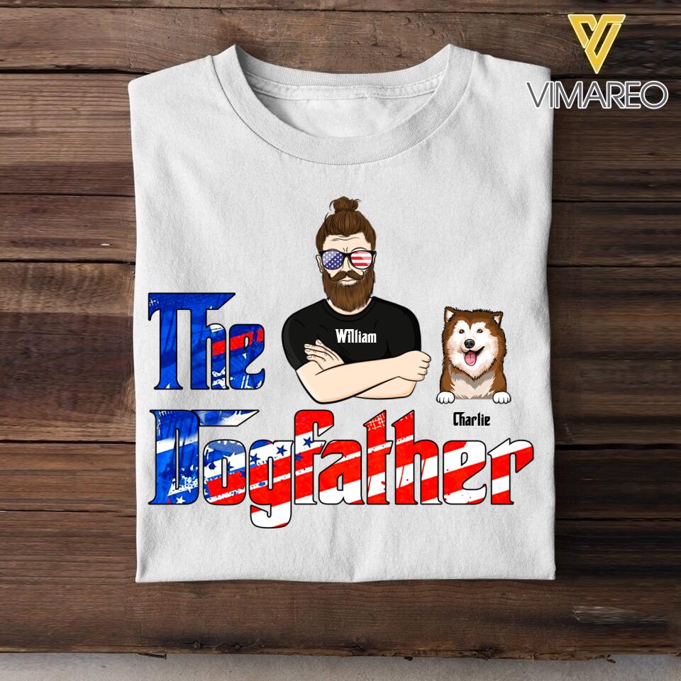 Personalized The Dog Father Tshirt Printed QTDT0806