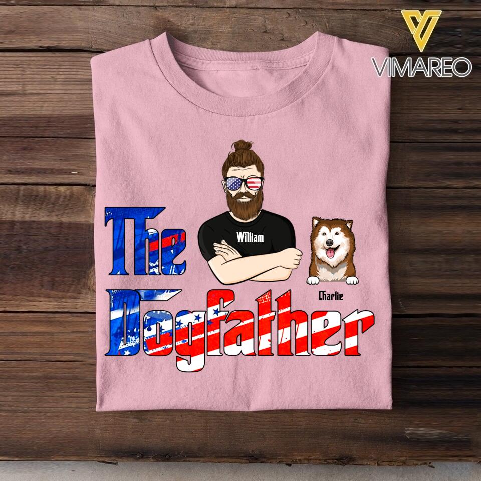 Personalized The Dog Father Tshirt Printed QTDT0806