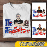 Personalized The Dog Father Tshirt Printed QTDT0806