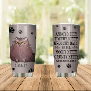 Personalized Cat Tumblers Printed NQDT0706