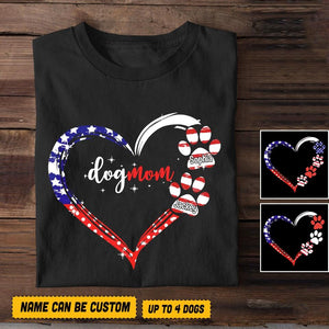 Personalized Dog Mom Tshirt Printed NQVQ0906
