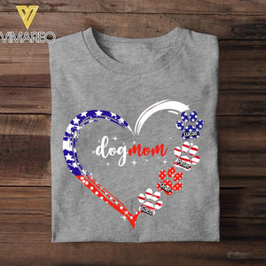 Personalized Dog Mom Tshirt Printed NQVQ0906