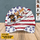 Personalized Dog Lovers Peaked Cap Printed NQVQ1306