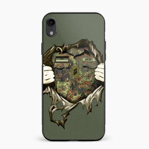 Personalized German Veterans/Soldier Phone Case Printed 22JUL-HQ14