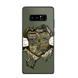 Personalized German Veterans/Soldier Phone Case Printed 22JUL-HQ14