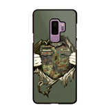 Personalized German Veterans/Soldier Phone Case Printed 22JUL-HQ14