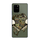 Personalized German Veterans/Soldier Phone Case Printed 22JUL-HQ14