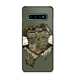 Personalized German Veterans/Soldier Phone Case Printed 22JUL-HQ14