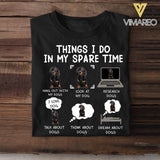 Personalized Things I Do Ịn My Spare Time Dog Tshirt Printed NQHC1506