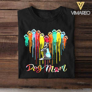 Personalized Dog Mom Tshirt Printed QTHC1606