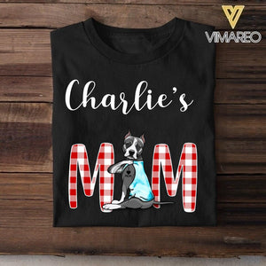 Personalized Dog Mom Tshirt Printed QTVQ1706
