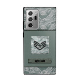 Personalized U.S Soldier/Veterans Camo Phone Case Printed 22JUL-DT18