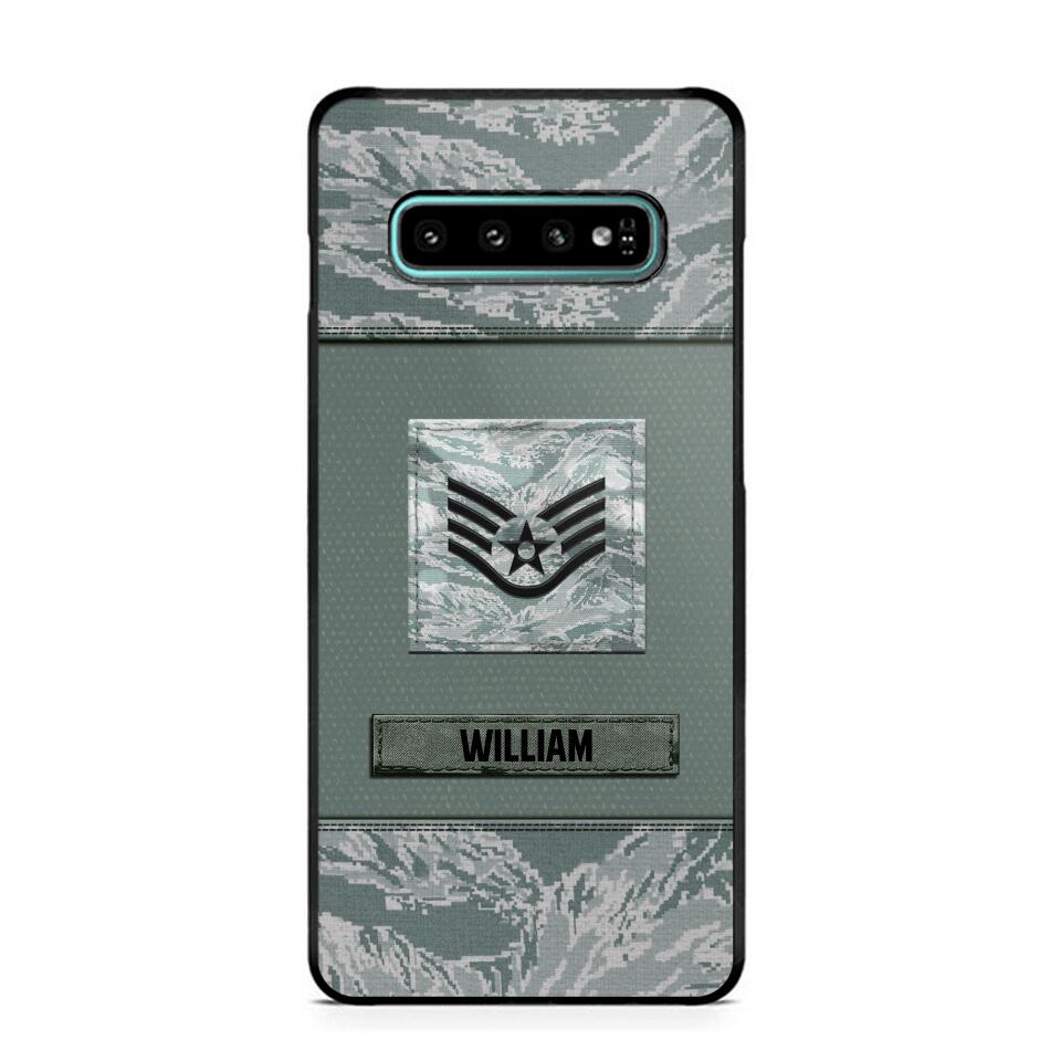 Personalized U.S Soldier/Veterans Camo Phone Case Printed 22JUL-DT18