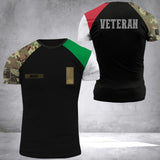 Personalized Italian Veteran/ Solider Tshirt 3D Printed QTDT1706