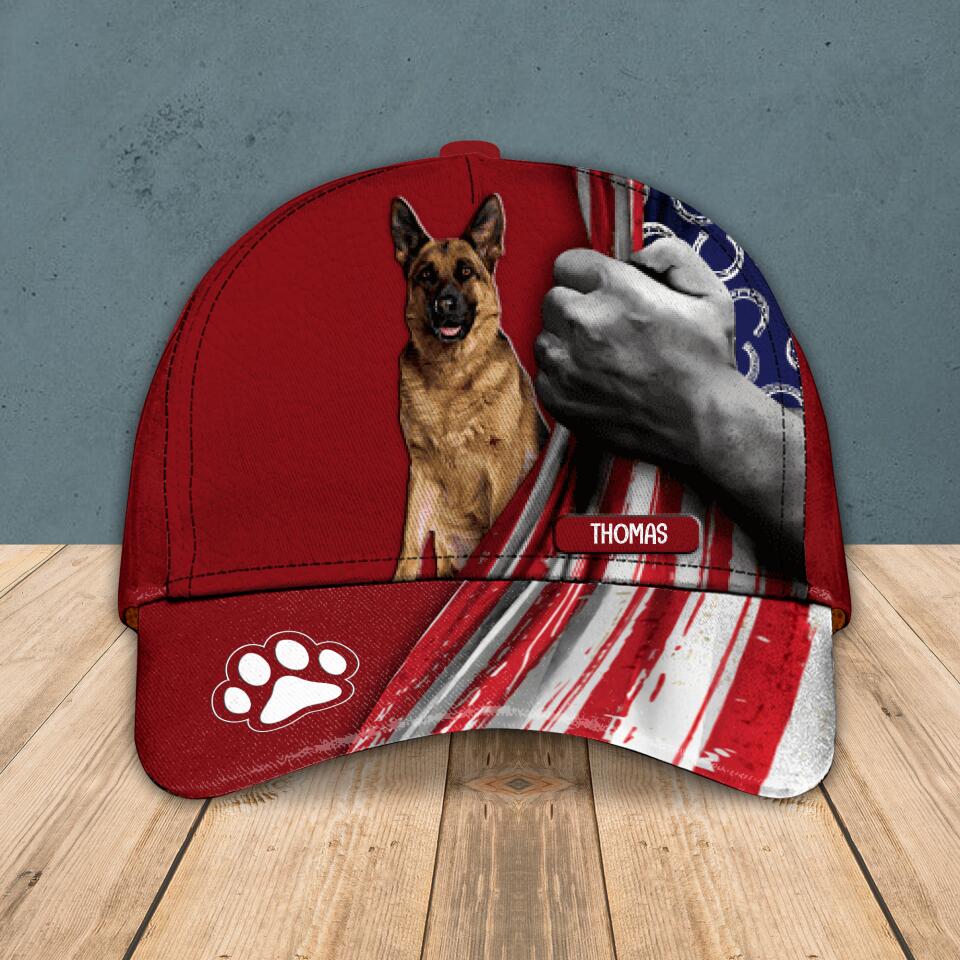 Personalized Dog Lover Upload Photo Cap  Printed NQVQ2006